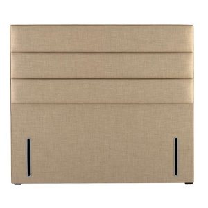 hypnos-josephine-euro-slim-2-6-small-single-biscuit-weave-fabric-headboard