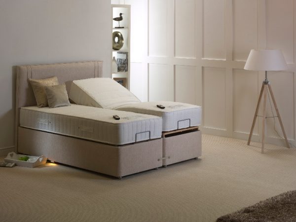 MiBed Sorrel 3'6" x 6'6" Special Size 4 Drawer Divan Set Electric Bed